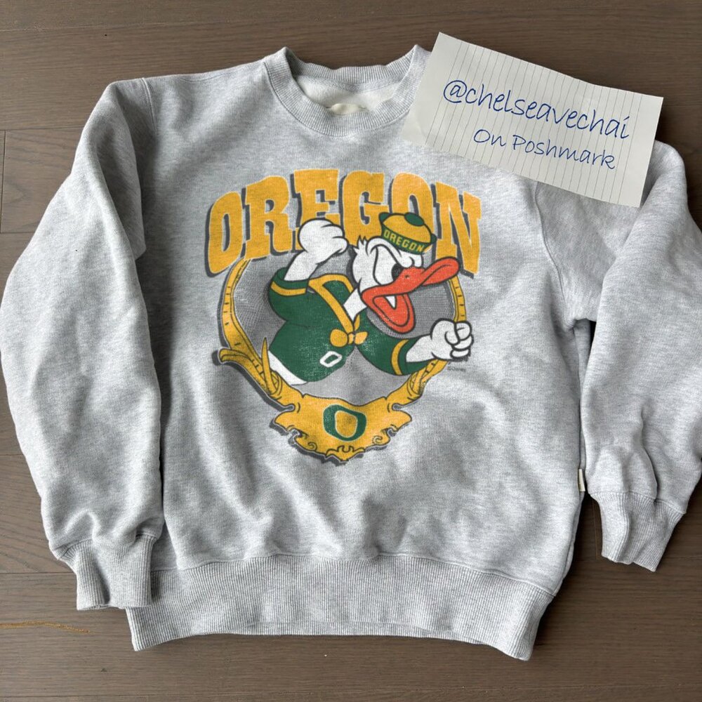 90s Oregon Ducks Football Sweatshirt Retro University of Oregon Shirt tee
